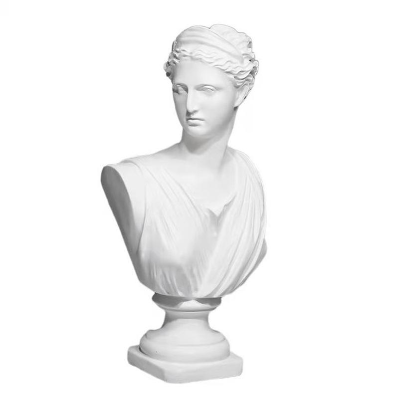 Дэвид Смола Ремесла Орнамент Свет Роскошный Эскиз Голова Персонажа Скульптура Домашнее Украшение Гостиная Творческий Орнамент