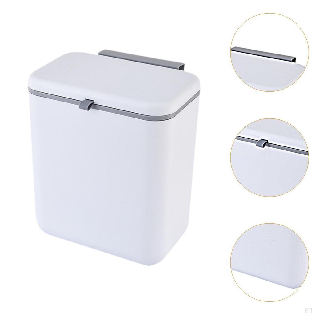 Hanging Kitchen Trash Can Easy To Clean with Inner Bucket Modern Stylish for RV Home