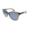 Ferragamo Salvatore Ferragamo  Sf 815s 210 56mm Unisex Square Sunglasses Brown