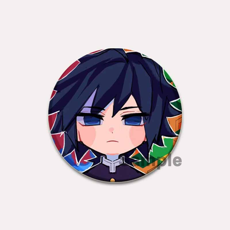 32/44/58 мм мультяшные броши ручной работы «Убийца демонов» Камадо Тандзиро/Хашибира Иносукэ, булавка Кочоу Синобу/Камадо Незуко Цуюри Канао, значок