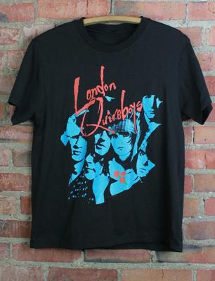 1990 Лондон Концерт Quireboys Плотный Хлопок Черный S-5XL Футболка MC683 Унисекс Футболка