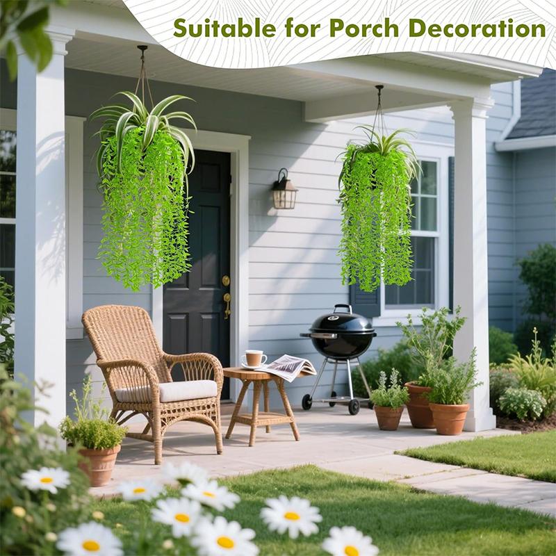 5/10 шт. Искусственное растение Лоза Подвесное Искусственное Растение Гирлянда Лист Плющ для Домашнего Декора Сада Свадебное Украшение Наружная Арка Украшение