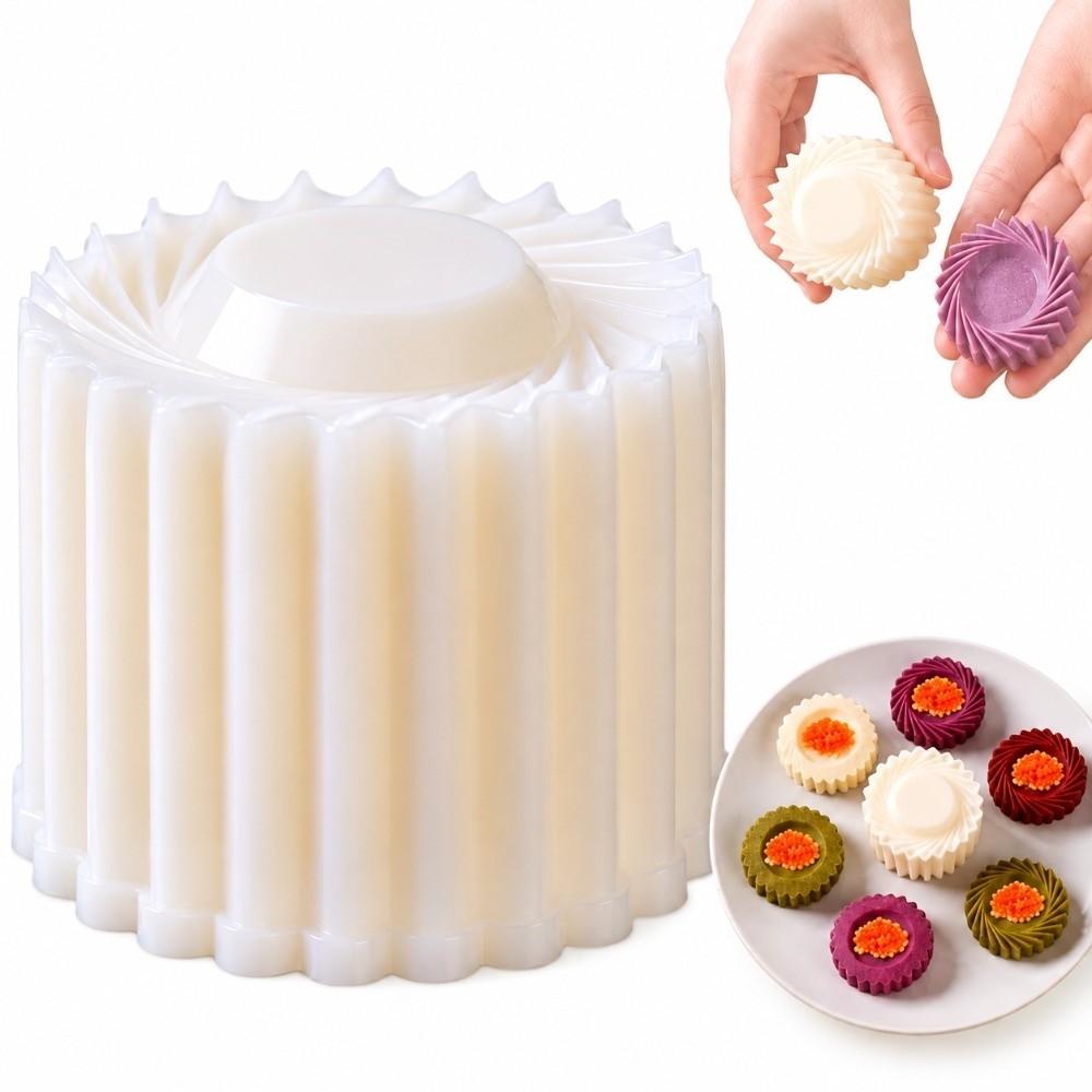 Detachable Mung Bean Cake Embossing Mold Double Ended Baking Mold Mooncake Mold Cookie Decorating