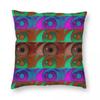 A Space Odyssey Bowman Eyes Square Pillowcase Polyester Linen Velvet Pattern Zip Decorative Bed Cushion Cover