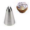 1pc, Pipping Tip, Stainless Steel Pastry Tip, Icing Nozzle Tips For Frosting, For Cupcake Cake Decorating