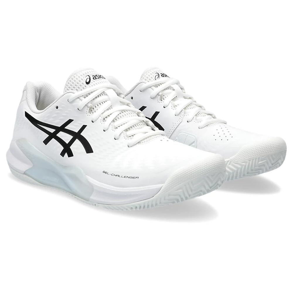Sports shoes Asics white / black Gelchallenger