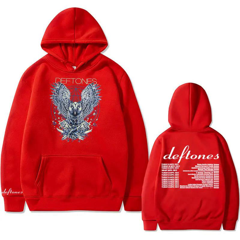 Deftones Diamond Eyes Owl Band Print Hoodie