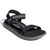Adidas Comfort Sandal Core Черные кроссовки унисекс Обувь-белый чисто-серый GV8243