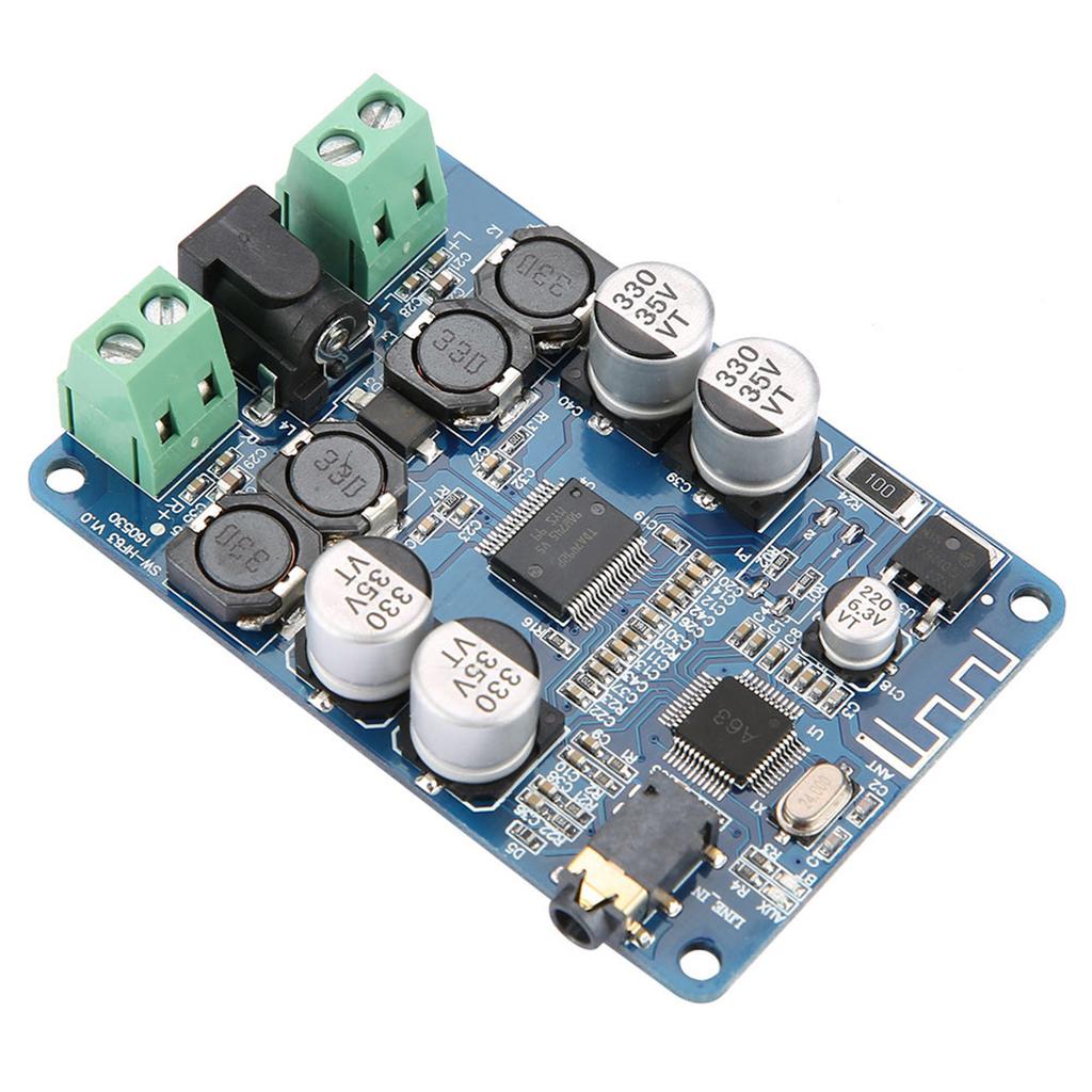 TDA7492P 2x25W Bluetooth V2.1 Audio Power Amplifier Board with AUX Interface HW‑893