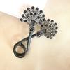 Hair Bun Maker Flower Fishtail Rhinestone Feather Hair Curler Deft Bun Twister Long Hair Fast Snap Roll Tool Women Hair Styling Accessories
