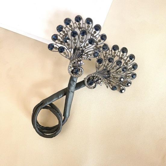 Hair Bun Maker Flower Fishtail Rhinestone Feather Hair Curler Deft Bun Twister Long Hair Fast Snap Roll Tool Women Hair Styling Accessories