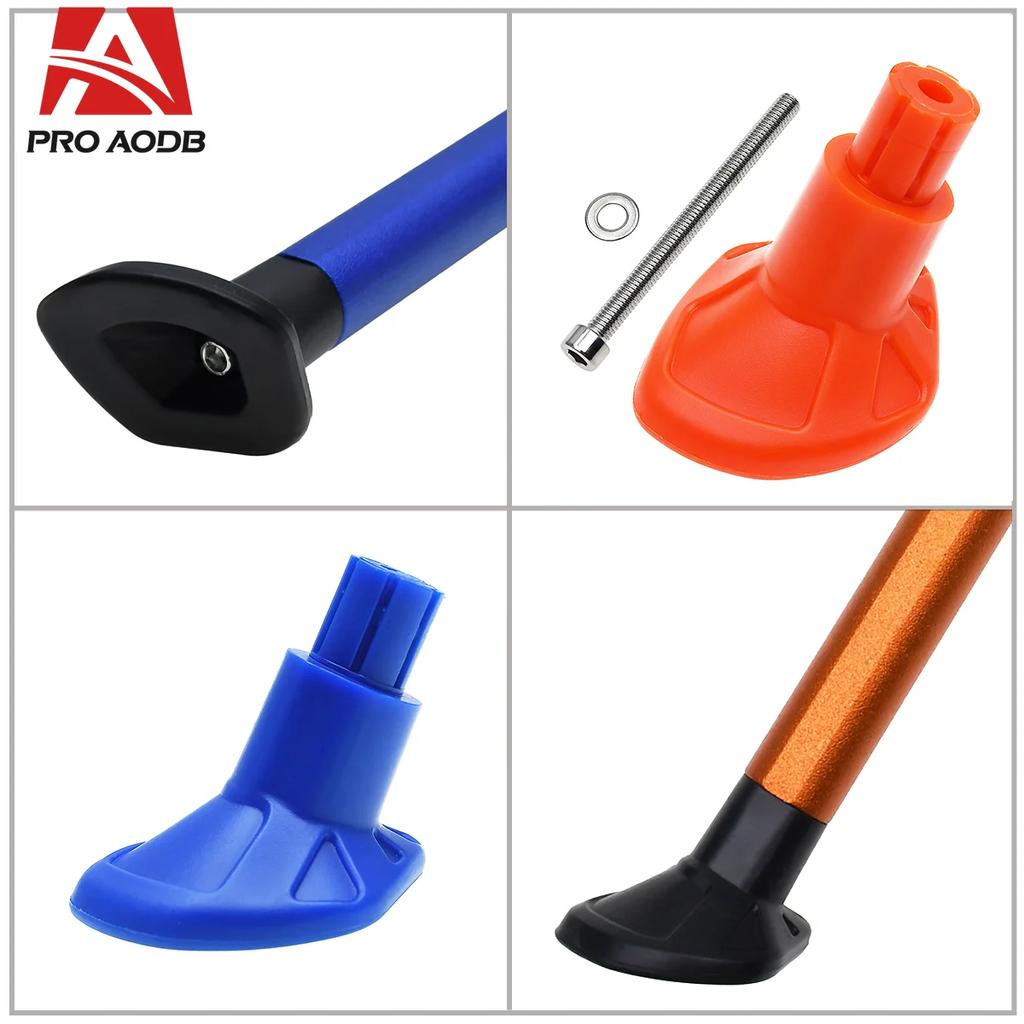 For KTM XC XCW XCF EXC EXCF TE FE TX FX 150 200 250 300 450 500 2008-2024 Motocross ABS Plastic Side Stand Kick Stand Base Foot