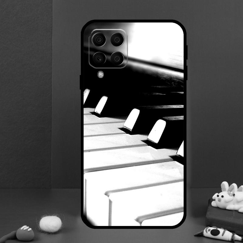 Музыкальные клавиши пианино для Samsung Galaxy M31 M51 M33 M13 M23 M53 M15 M55 M14 M34 M54 M20 M30s M32 M52 Чехол для телефона