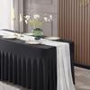 Elastic Table Skirt 4/6FT Table Cover New Stretch Tablecloth  Wedding Events