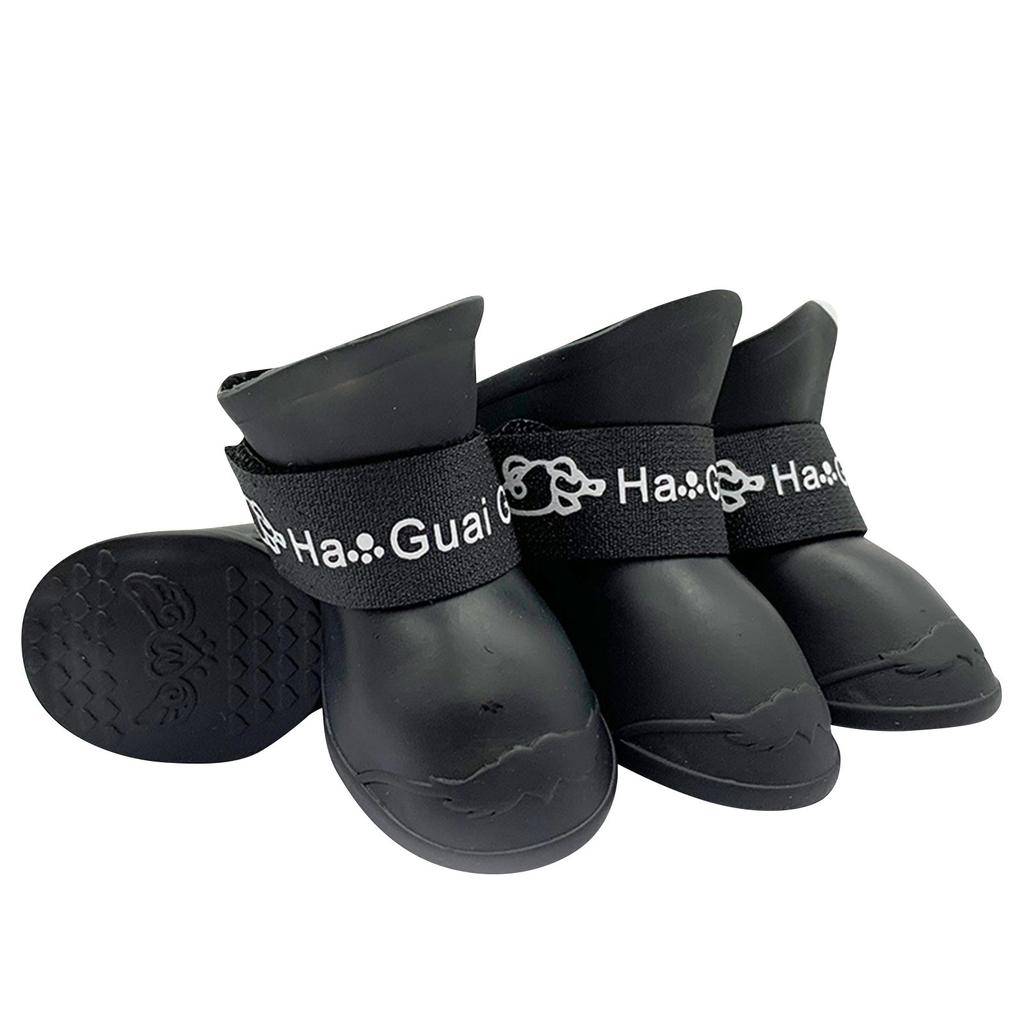 Dog Shoes Non-slip Foot Covers, Small Dog And Cat Pet Soft-soled Waterproof Rain Boots