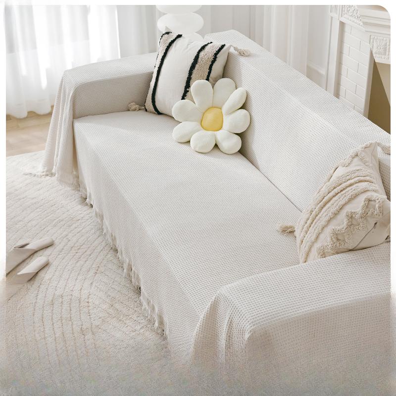 Универсальное полотенце для дивана Ins Style, универсальный чехол для дивана Four Seasons, хлопковая пряжа, чехол для дивана, ткань, универсальный чехол для дивана, коврики для кемпинга