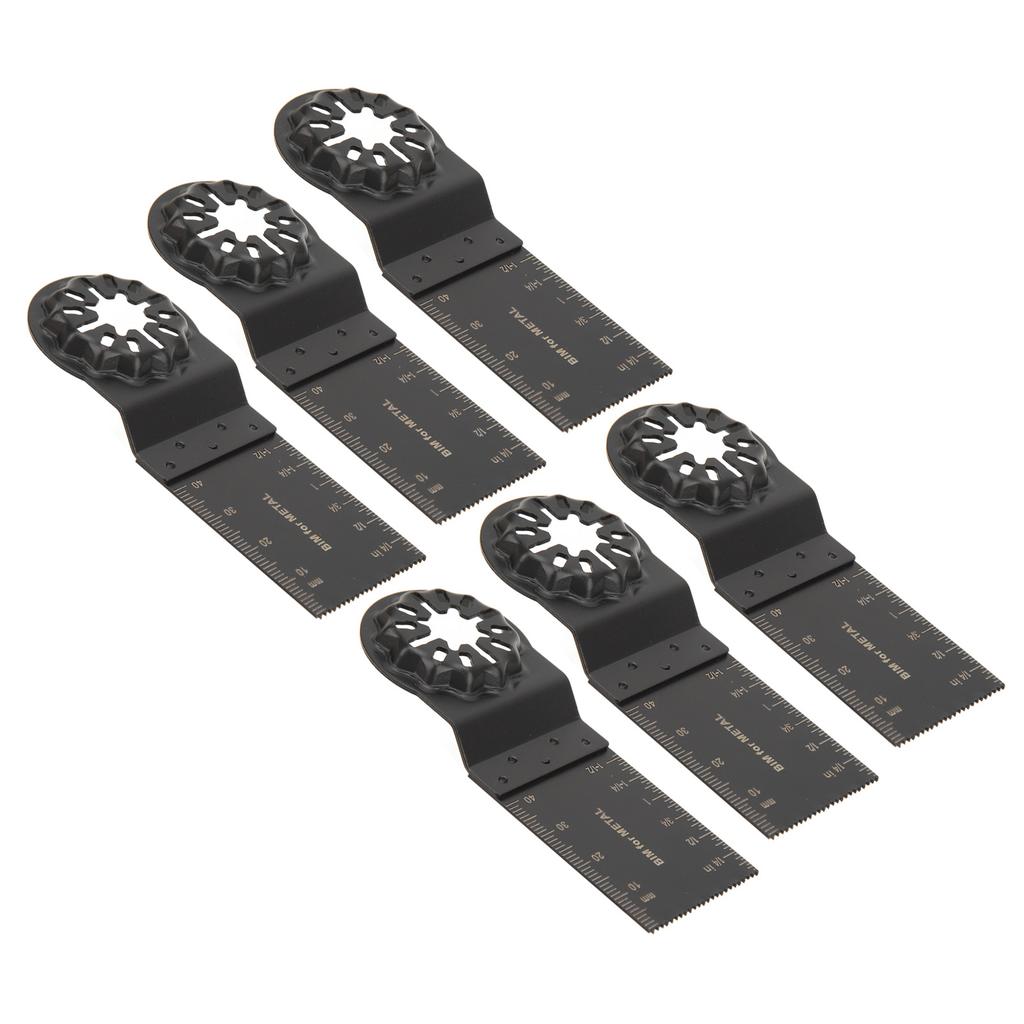 10 шт. Колеблющееся пильное полотно 34 мм Биметаллическое Многофункциональный режущий инструмент Набор Комплект для Starlock