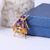Модная брошь в виде животного в виде насекомого, брошь-булавка в виде пчелы из сплава
