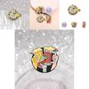 Elegant Multifunctional Cartoon Brooch Alloy Pin For Decorative And Functional Use