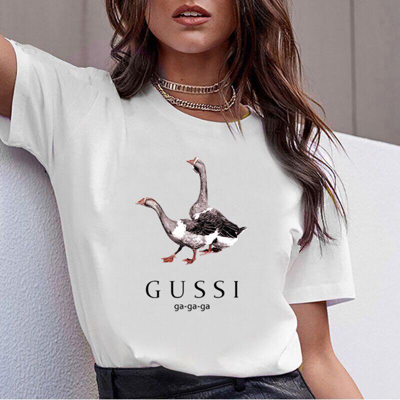 Womens Clothing Kawaii Aesthetic Gussic Ga Ga Ga T Shirt Graphic Tees Fashion Streetwear Harajuku Women Skateboard