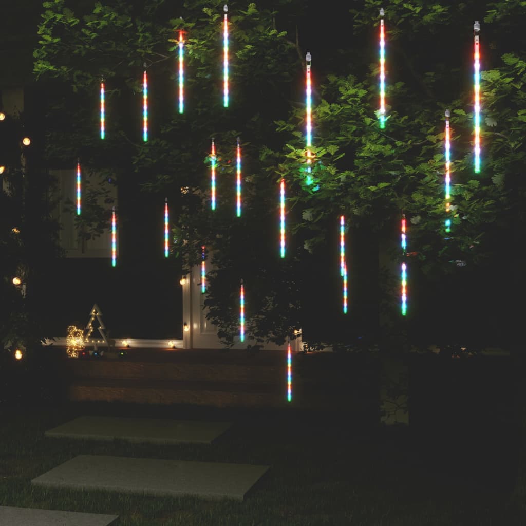 LED Meteor Lights 20 Pcs 30 cm Multicolor 480 LEDs