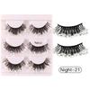 2 box Lashes Extension Luminous Eyelashes Thick Fluffy Lashes Full Strip Lashes  Women