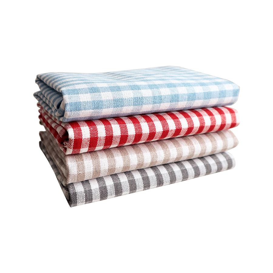 45×45cm Plaid Napkin Cloth Western Dining Table Decoration Placemat Household Absorbent Table Cloth