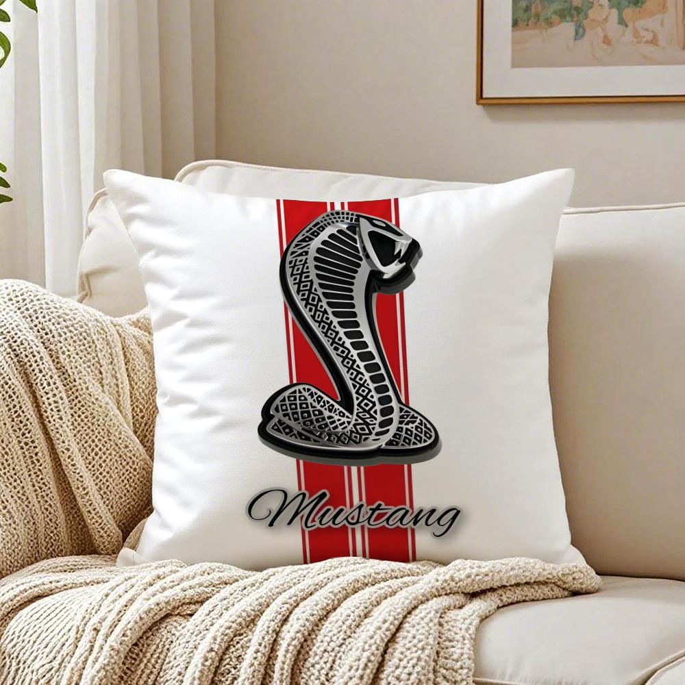 car classic SSHELBYS Cushion Cover Pillowcase Antidustmite living Room Sofa Decor Cushion Room