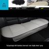 Комплект подушек на сиденье автомобиля из бамбуковой угольно-кожаной кожи - 3 шт., всесезонные, полный чехол