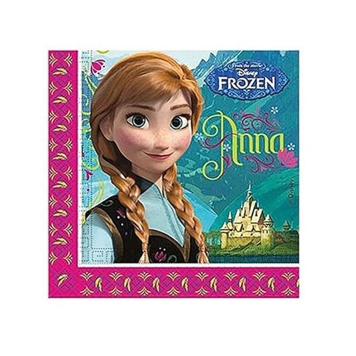 Frozen II 2-слойные одноразовые салфетки «Анна и Эльза» (Упаковка из 16 шт.)
