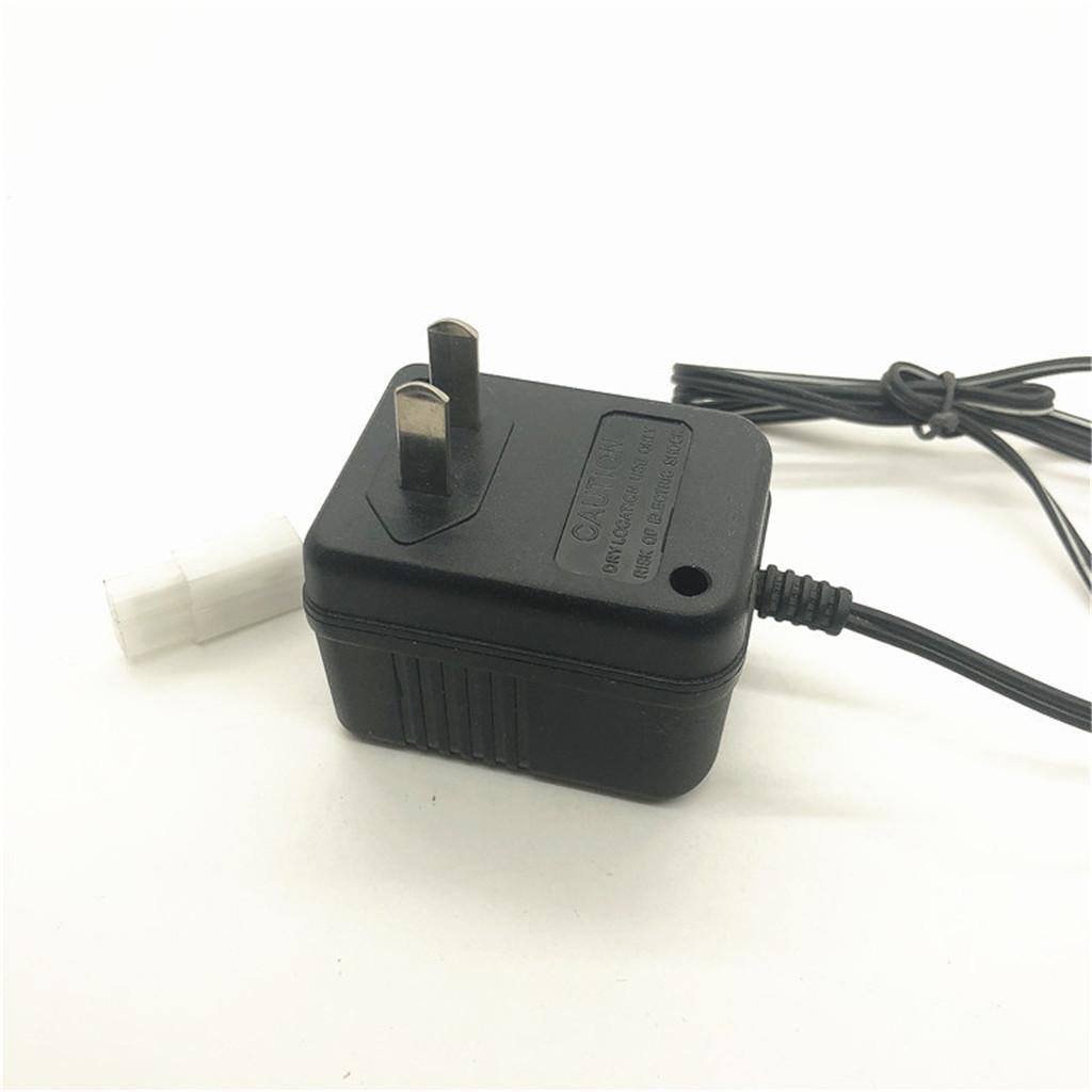 Rechargeable Battery Charger Ni-Cd Ni-MH Batteries Pack KET-3P Plug Adapter 9.6V 250mA Output RC Toy Accessories
