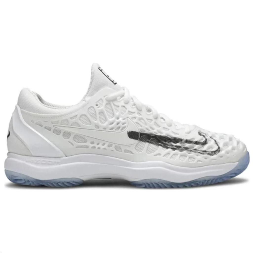 Nike Zoom Cage 3 HC Metallic Summit Белые мужские кроссовки Black Canary 918193-105