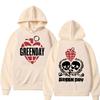 Limited Punk Band Green Day Hoodie Men Gothic Rock Oversized Sweatshirt Male Hip Hop Casual Hoodies Classic Vintage Streetwear