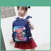 Очаровательный мультяшный рюкзак для детей Прочная ткань Оксфорд Большая вместимость Школьная сумка
