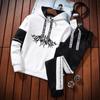Men's Sweatshirt Set Hoodies+Sweatpants Tracksuit 2 Piece Set Outfits Jogger Bottom Suit Male Pullover Winter Streetwear Clothes