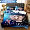 3PCS Gretzky: The Great One Bedding Set,Including 1pc Duvet Cover And 2pcs Pillowcases Perfect for Bedroom, Dormitory, Fan Christmas gift