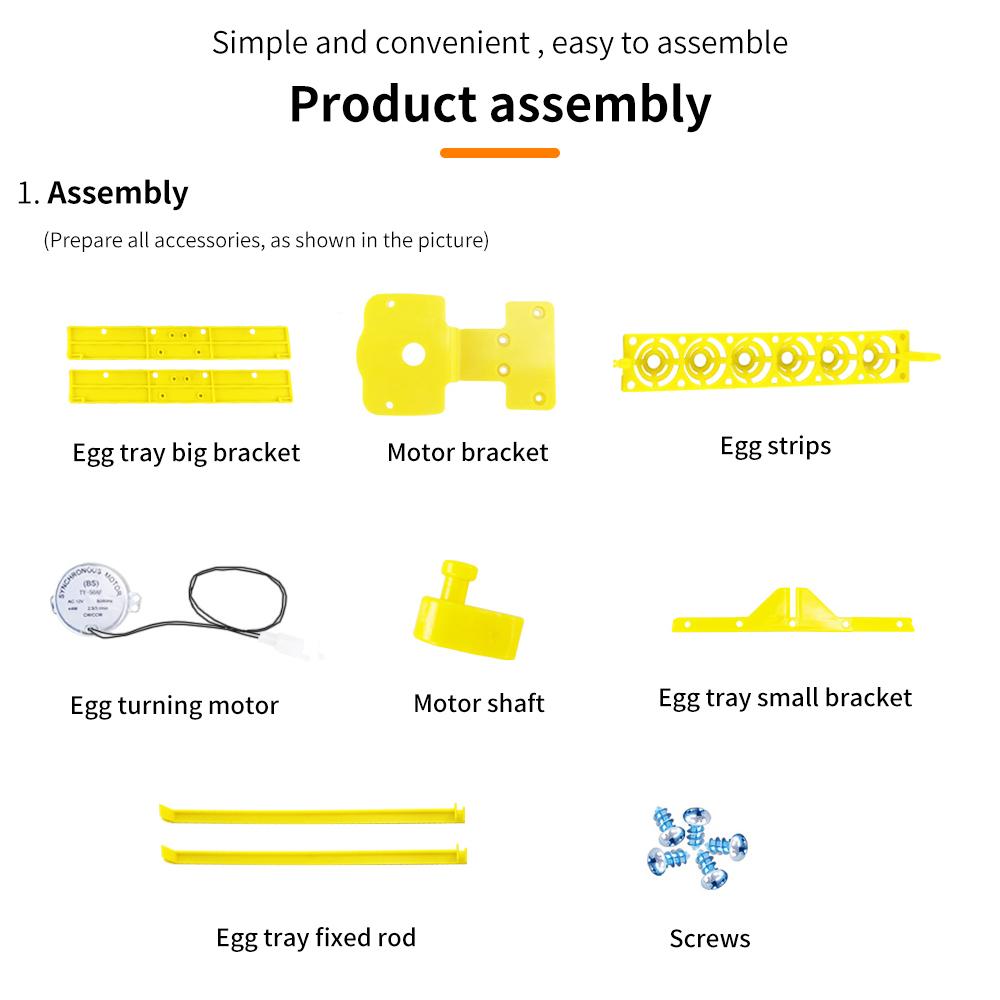 Automatic Egg Turner 24 Eggs Incubator Chicken Egg Incubator For Chicken Goose Quail Automatic Egg Hatching Equipment Hatching Tools 220V