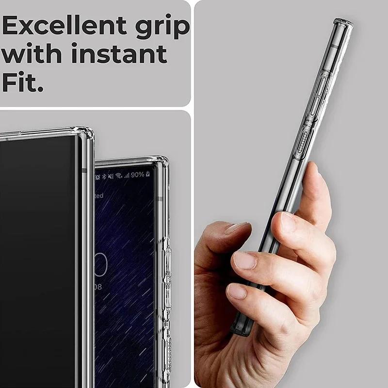 Мягкий силиконовый прозрачный чехол для Samsung Galaxy S24 S23 Ultra Plus A05S A15 A25 A34 A54 A23 A33 A53 A73 A04S A14 A24 A34 A13 A32 A52 A72 5G 4G задняя крышка