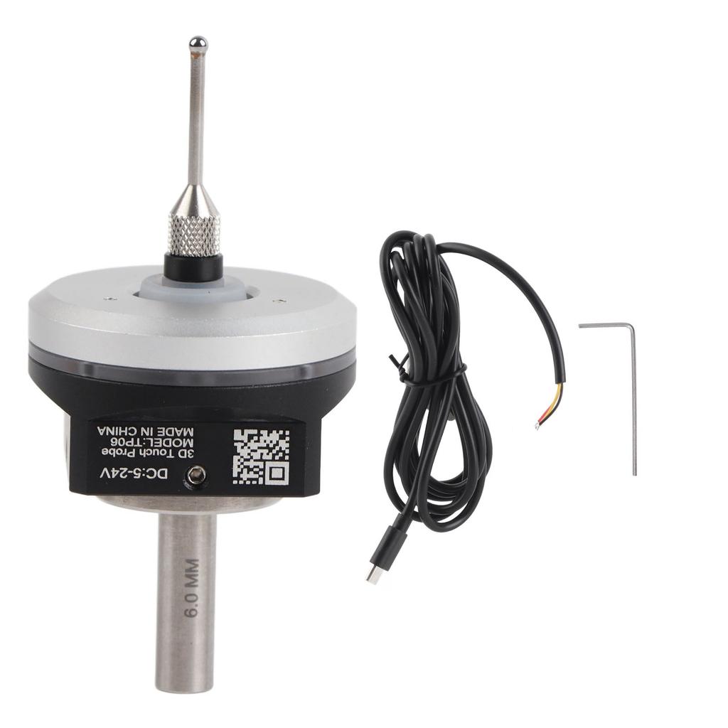 High Accuracy Finder 3D Finder High Accuracy Locator Tungsten Steel Ball for CNC Equipment 5~24V 3D Probe