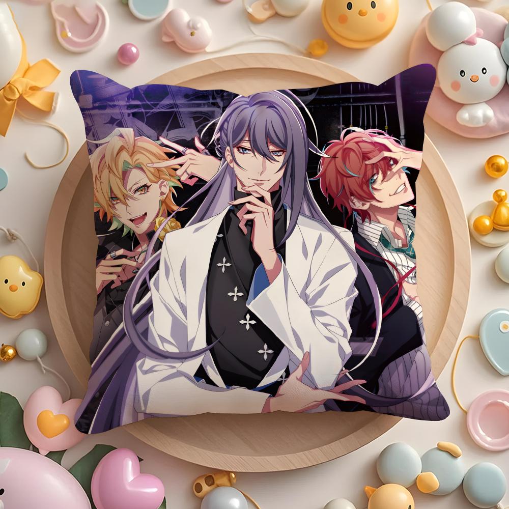 Чехол для подушки с принтом H-Hypnosis Mic, для дома и автомобиля, многоцелевой, двусторонний, мягкий и прочный, для повседневного использования