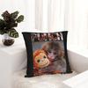 Punch Monkey Cute Pillowcase Printing Fabric Cushion Cover Decorative Throw Pillow Case Cover Home Square 45*45Cm