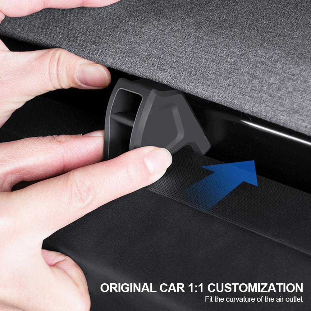 Для Tesla MODEL 3 Highland Y Launch 2025 Адаптер освежителя воздуха Клипса-ароматизатор для воздуховода Силиконовая клипса для ароматизации воздуха в автомобиле