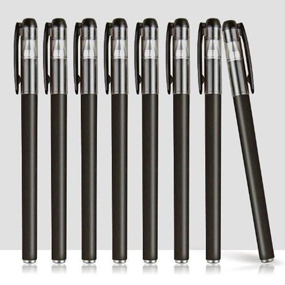 Набор гелевых ручек Нейтральная ручка Черная синяя красная сменная гелевая ручка с пулевидным наконечником 0,5 мм Школьные канцелярские принадлежности Канцелярские принадлежности Kawaii