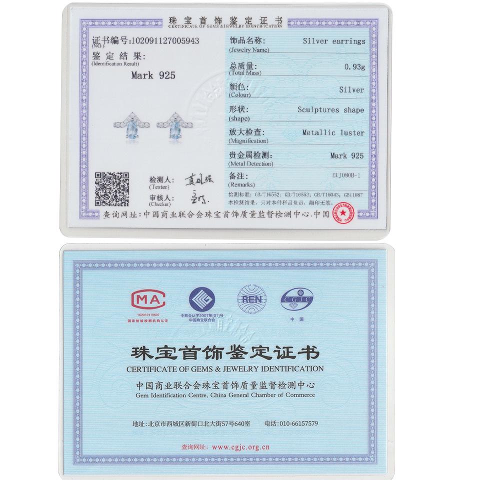 Umcho Real 925 Sterling Silver Jewelry Water Drop Sky Blue Topaz Stud Earrings Necklace Wedding Gift For Women Fine Jewelry Sets