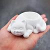 Cute Small Cat Molds Candlestick Mold Cement Flower Pot Mold Concrete Mold Meat Cat Animal Flower Pot Home Decoration Accessory