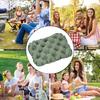 Inflatable Seat Cushion Waterproof Wear-Resistant Quick Inflate Deflate Comfortable Air Support Airplane Car Seat Pad