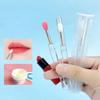 Hot Sale Crystal Handle Makeup Tool Flexible Lip Brushes Applicator Lipstick