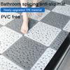 Non-Slip Bath Mat Waterproof Rug Bathroom Carpet Anti Slip Suction Feet Massage