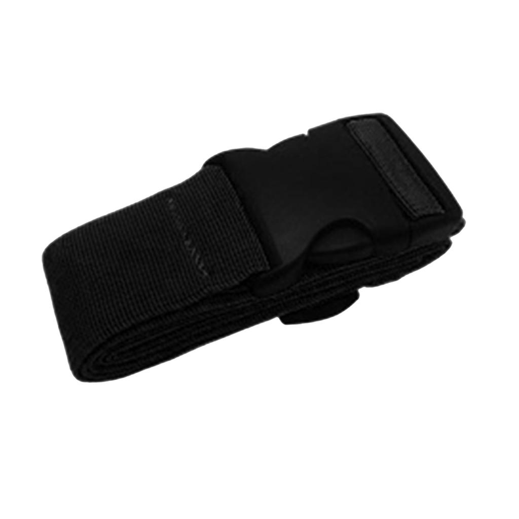 Luggage Strap Suitcase Luggage Belt Travel Bag Buckle Strap Adjustable Baggage Strap with Quick Releases Plastic Buckle