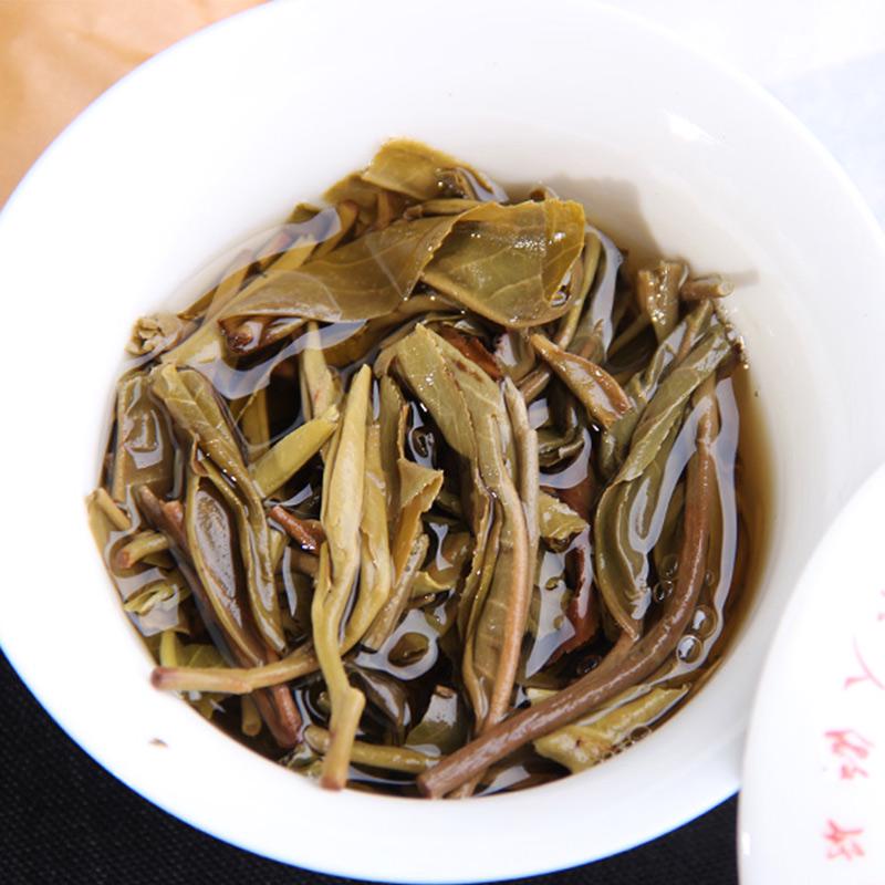 Чай Шень пуэр, прессованный в круг, собран в 2018 году, вес 400 гр